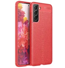 Samsung Galaxy S21 FE Kılıf Auto Focus Kapak - Kırmızı