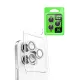 Apple iPhone 16 Pro Max Raze Metal Kamera Lens - Beyaz