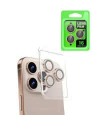 Apple iPhone 16 Pro Max Raze Metal Kamera Lens - Natural Grey