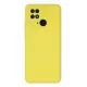 Xiaomi Redmi 10C Kılıf Nano içi Kadife Silikon - Sarı