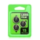 Apple iPhone 15 Pro Raze Metal Kamera Lens - Siyah