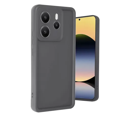 Xiaomi Redmi Note 14 4G Kılıf Viera Silikon - Gri