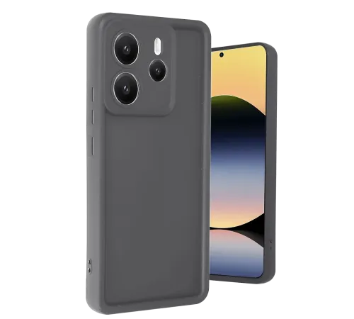 Xiaomi Redmi Note 14 4G Kılıf Viera Silikon - Gri