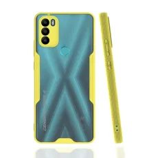 General Mobile GM 21 Plus Kılıf Platin Silikon - Sarı