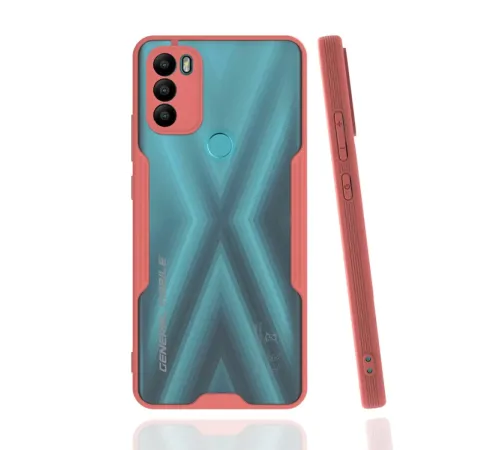 General Mobile GM 21 Plus Kılıf Platin Silikon - Pembe