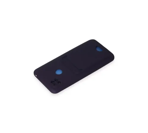 Xiaomi Redmi 9C Kılıf Kelvin Kartvizitli Silikon - Derin Mor