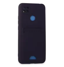 Xiaomi Redmi 9C Kılıf Kelvin Kartvizitli Silikon - Derin Mor