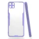 Realme C15 Kılıf Platin Silikon - Lila