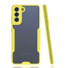 Samsung Galaxy S21 FE Kılıf Platin Silikon - Sarı