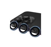 Apple iPhone 15 Pro Max Raze Metal Kamera Lens - Lacivert