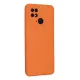 Xiaomi Redmi 10C Kılıf Nano içi Kadife Silikon - Turuncu
