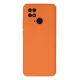 Xiaomi Redmi 10C Kılıf Nano içi Kadife Silikon - Turuncu