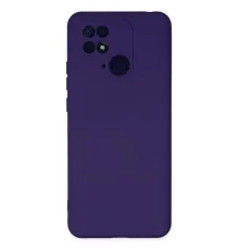 Xiaomi Redmi 10C Kılıf Nano içi Kadife Silikon - Mor