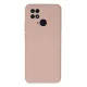 Xiaomi Redmi 10C Kılıf Nano içi Kadife Silikon - Pudra