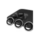 Apple iPhone 15 Pro Max Raze Metal Kamera Lens - Gümüş