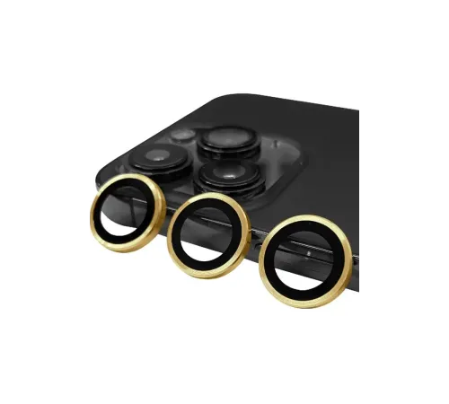 Apple iPhone 14 Pro Raze Metal Kamera Lens - Gold