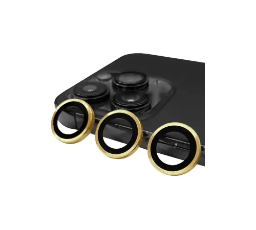 Apple iPhone 14 Pro Raze Metal Kamera Lens - Gold
