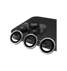 Apple iPhone 14 Pro Max Raze Metal Kamera Lens - Gümüş