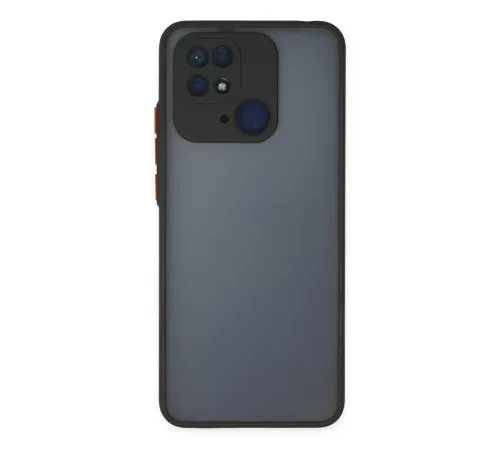 Xiaomi Redmi 10C Kılıf Montreal Silikon Kapak - Siyah