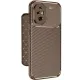 Honor 200 Kılıf Auto Focus Karbon Kapak - Kahverengi