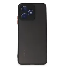 Realme C53 Kılıf Montreal Silikon Kapak - Siyah