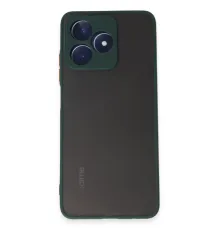 Realme C53 Kılıf Montreal Silikon Kapak - Yeşil