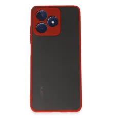 Realme C53 Kılıf Montreal Silikon Kapak - Kırmızı