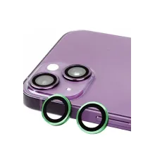 Apple iPhone 15 Raze Metal Kamera Lens - Yeşil