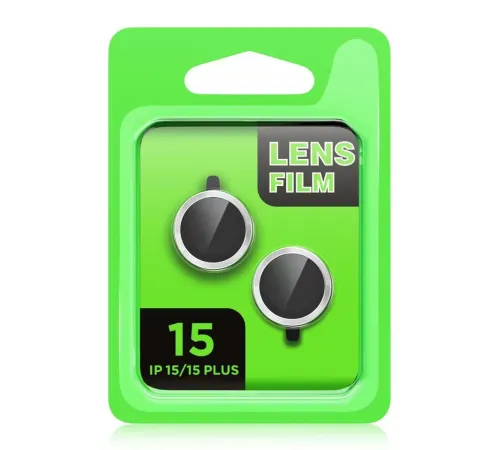 Apple iPhone 15 Raze Metal Kamera Lens - Sarı