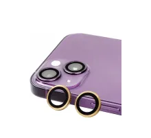 Apple iPhone 15 Raze Metal Kamera Lens - Sarı