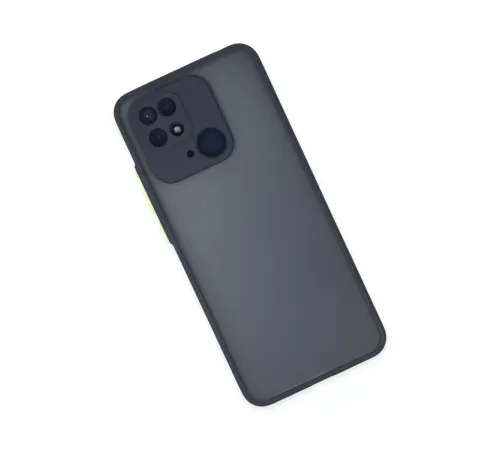 Xiaomi Redmi 10C Kılıf Montreal Silikon Kapak - Lacivert