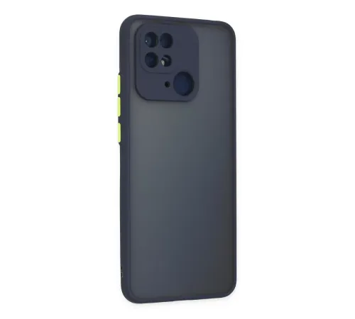 Xiaomi Redmi 10C Kılıf Montreal Silikon Kapak - Lacivert