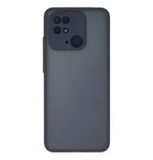 Xiaomi Redmi 10C Kılıf Montreal Silikon Kapak - Lacivert