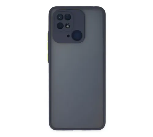 Xiaomi Redmi 10C Kılıf Montreal Silikon Kapak - Lacivert