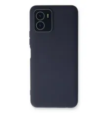 Vivo Y15S Kılıf Lansman Glass Kapak - Lacivert
