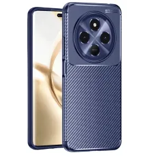 Tecno Spark 30C Kılıf Auto Focus Karbon Kapak - Lacivert