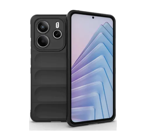 Xiaomi Redmi Note 14 4G Kılıf Optimum Silikon - Siyah
