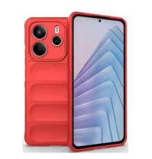 Xiaomi Redmi Note 14 4G Kılıf Optimum Silikon - Kırmızı