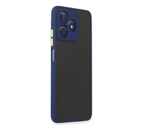 Realme C53 Kılıf Montreal Silikon Kapak - Lacivert