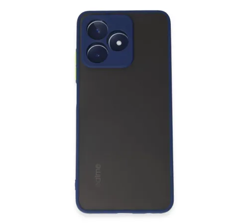 Realme C53 Kılıf Montreal Silikon Kapak - Lacivert