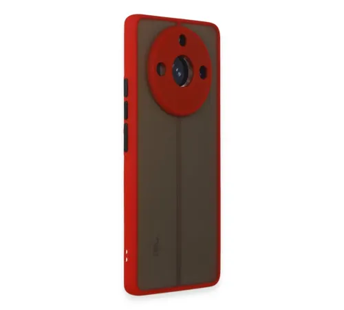 Realme 11 Pro Kılıf Montreal Silikon Kapak - Kırmızı