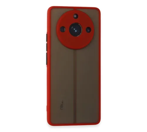 Realme 11 Pro Kılıf Montreal Silikon Kapak - Kırmızı