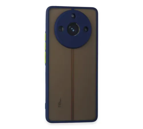 Realme 11 Pro Kılıf Montreal Silikon Kapak - Lacivert