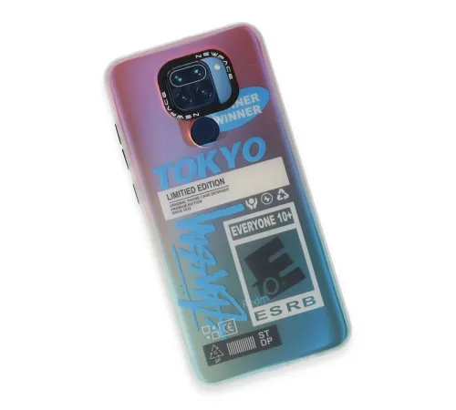 Xiaomi Redmi Note 9 Kılıf Estoril Desenli Kapak - Estoril - 1