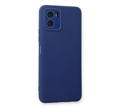 Vivo Y15S Kılıf Lansman Glass Kapak - Sky Blue