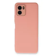 Vivo Y15S Kılıf Lansman Glass Kapak - Pembe