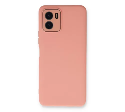 Vivo Y15S Kılıf Lansman Glass Kapak - Pembe