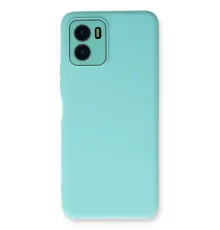 Vivo Y15S Kılıf Lansman Glass Kapak - Turkuaz