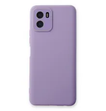 Vivo Y15S Kılıf Lansman Glass Kapak - Lila