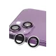 Apple iPhone 14 Raze Metal Kamera Lens - Gümüş